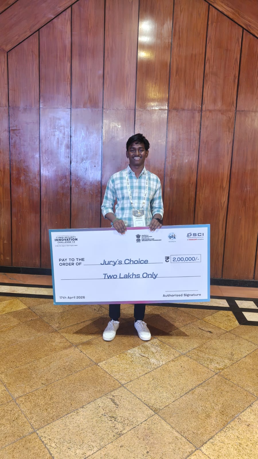 Stage Presentation at Grand Finale